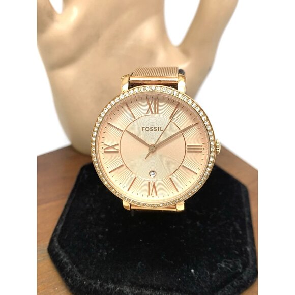 Fossil Women\'s Watch ES4628 Jacqueline Quartz Rose Gold Stainless Steel 36mm main image 5